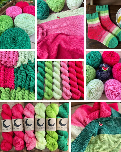 Merino DK Watermelon Sugar Color Kit -Ready to Ship!