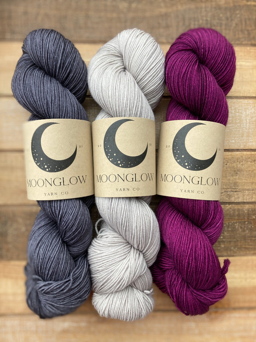 Midnight Amethyst Color Kit – Moonglow Yarn Co