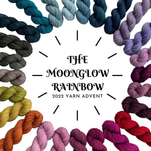 The Moonglow Rainbow Yarn Advent 2022