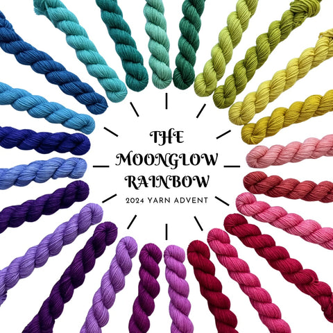 The Moonglow Rainbow Yarn Advent 2024