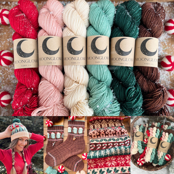 Merino DK Cozy Christmas Color Kit -Shipping by December 6th!