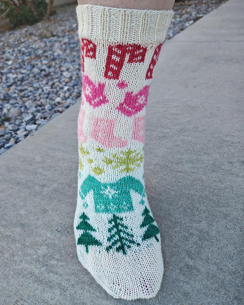 Merry and Bright Sock Set-Ready to Ship!