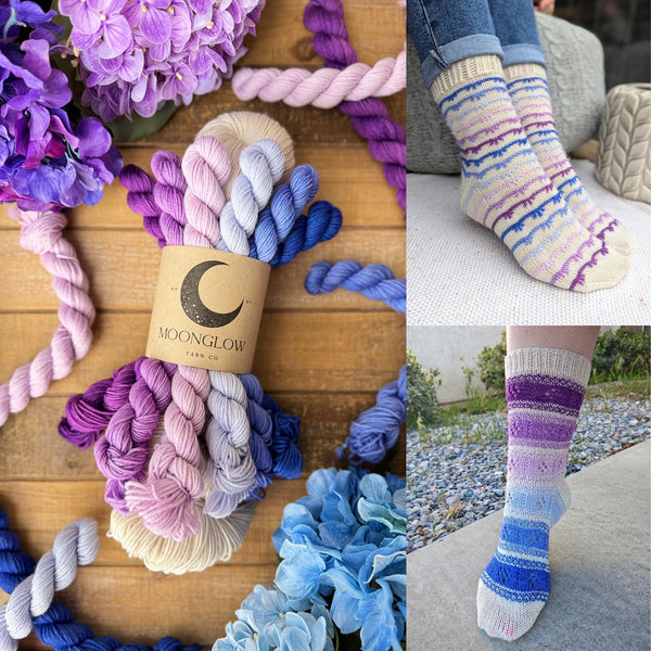Moonlit Lilac Sock Set-Ready to Ship!