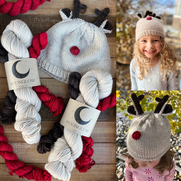 Tiny Reindeer Hat Kit- Ready to Ship!