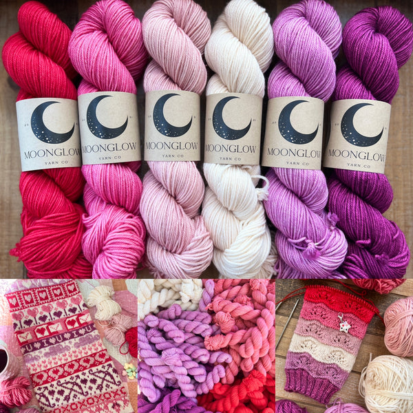 PREORDER! Merino DK Lovebird Lane Color Kit-Shipping by January 31st!