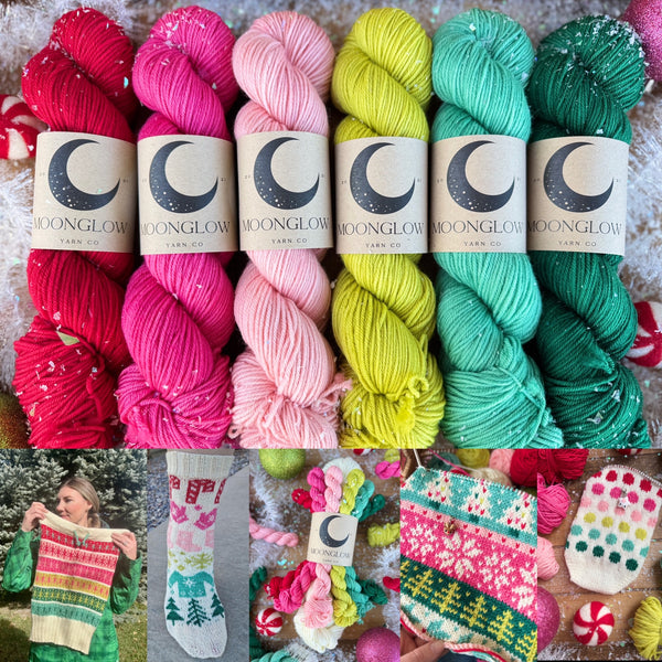 PREORDER! Merino DK Merry and Bright Color Kit -Shipping by February 20th!