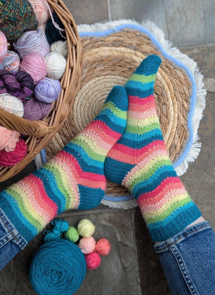 PREORDER! Pool Party Sock Set- Shipping by July 31st!