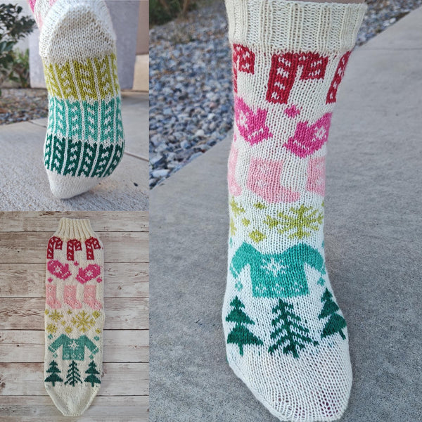 Merry and Bright Sock Set-Ready to Ship!