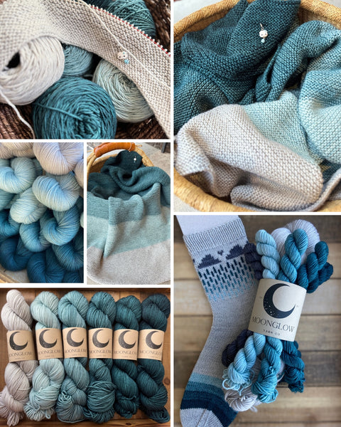 Merino DK April Showers Color Kit-Ready to Ship!