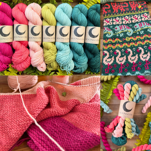 Merino DK Jade Jungle Color Kit-Shipping by May 2nd!
