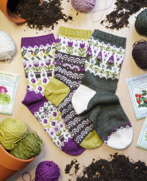 PREORDER Merino Nylon Sock Woodland Witch Color Kit-Shipping by October 10th!