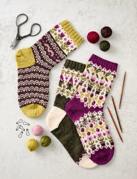 PREORDER! Merino Nylon Sock Woodland Witch Doodle Sock Kit-Shipping by October 10th!