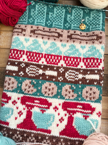 Sweets and Eats Baking Doodle Cowl Kit-Ready to Ship!