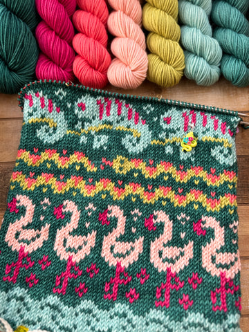 Jade Jungle Doodle Cowl Kit-Shipping May 2nd!