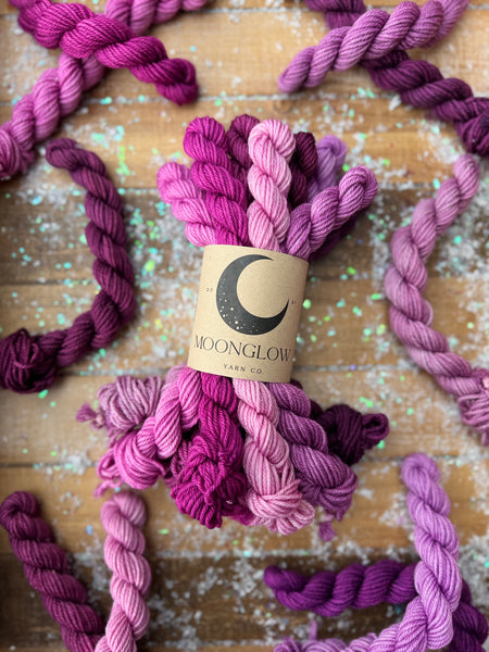 PREORDER Moonglow Rainbow Yarn Club Full Mini Set -Shipping by February 28th!