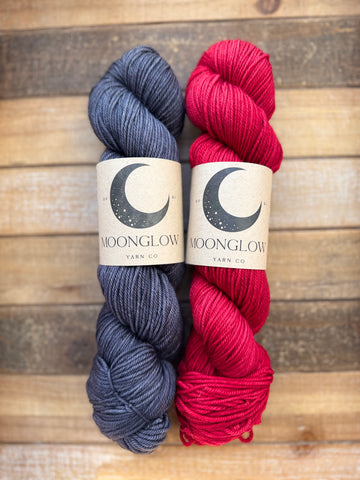 Merino DK Queen of Hearts Kit (115g skeins)-Ready to Ship!