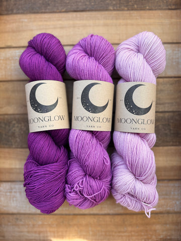 Mermaid Kisses Trio Merino Nylon Sock-Ready to Ship!