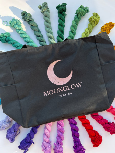 75/25 Merino Nylon Sock-Moonglow Rainbow Yarn Advent 2023