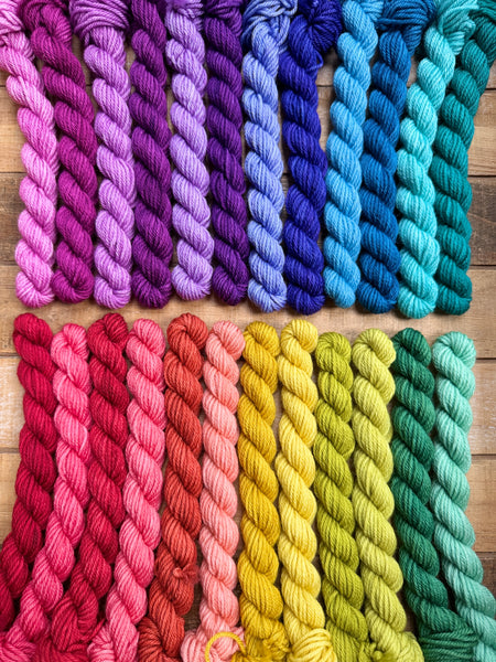 Moonglow Rainbow Yarn Set 🌈  Ready to Ship!