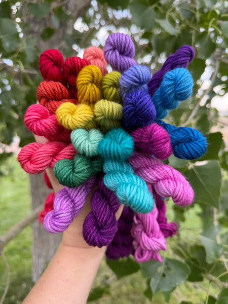 Moonglow Rainbow Yarn Set 🌈  Ready to Ship!