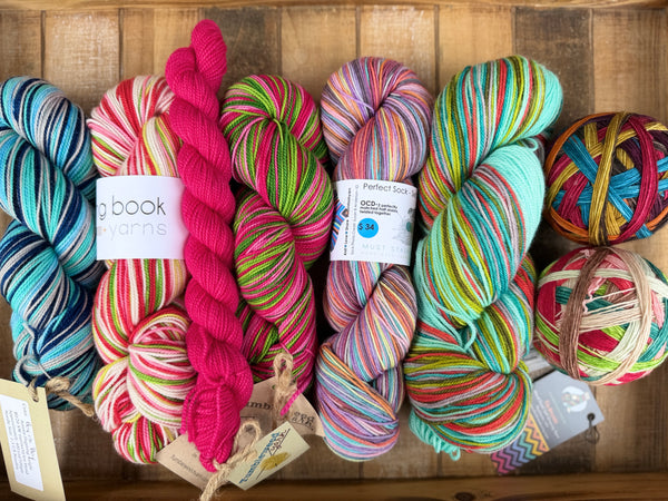 Self Striping Yarn Set #2: Personal Yarn Destash!