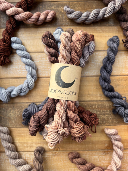 PREORDER Moonglow Rainbow Yarn Club Full Mini Set -Shipping by February 28th!