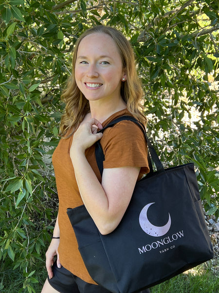 Silver Rose Moonglow Tote Bags Ready to ship!