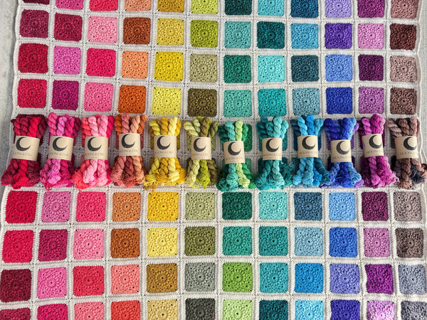 PREORDER Moonglow Rainbow Yarn Club Full Mini Set -Shipping by February 28th!