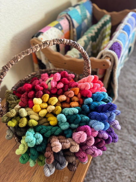 PREORDER Moonglow Rainbow Yarn Club Full Mini Set -Shipping by February 28th!