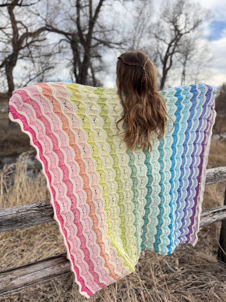 Merino Nylon DK Moonglow Winter Rainbow Yarn Advent 2025-Ready to Ship!