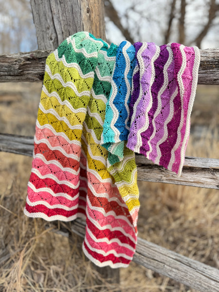 PREORDER! Merino Nylon DK Moonglow Rainbow Yarn Advent 2024-Shipping by February 28th!