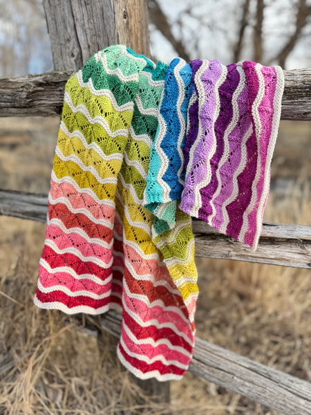 Merino Nylon Sock Moonglow Rainbow Yarn Advent 2024-Ready to Ship!
