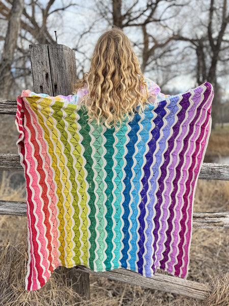 Merino Nylon Sock Moonglow Rainbow Yarn Advent 2024-Ready to Ship!