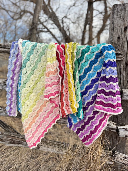 Merino Nylon Sock Moonglow Rainbow Yarn Advent 2024-Ready to Ship!