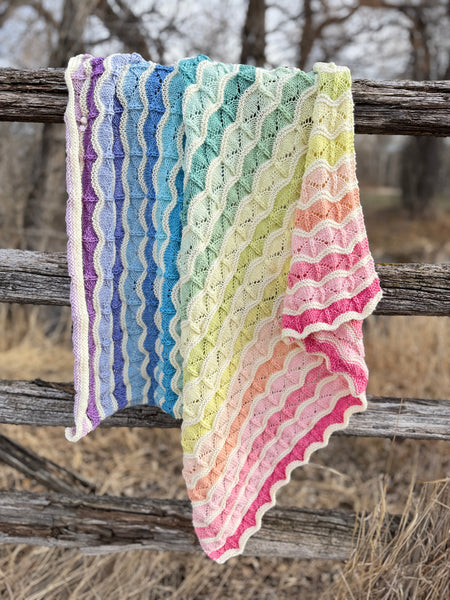Merino Nylon Sock Moonglow Winter Rainbow Yarn Advent 2025-Ready to Ship!