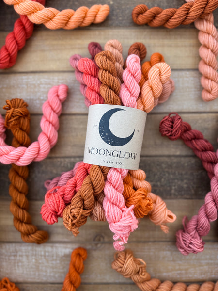 PREORDER Moonglow Rainbow Yarn Club Full Mini Set -Shipping by February 28th!