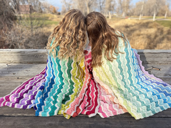 PREORDER! Merino Nylon DK Moonglow Rainbow Yarn Advent 2024-Shipping by February 28th!