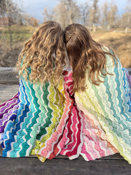 Merino Nylon Sock Moonglow Rainbow Yarn Advent 2024-Ready to Ship!