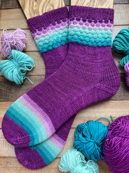 Mermaid Fade Sock Set-Ready to Ship!