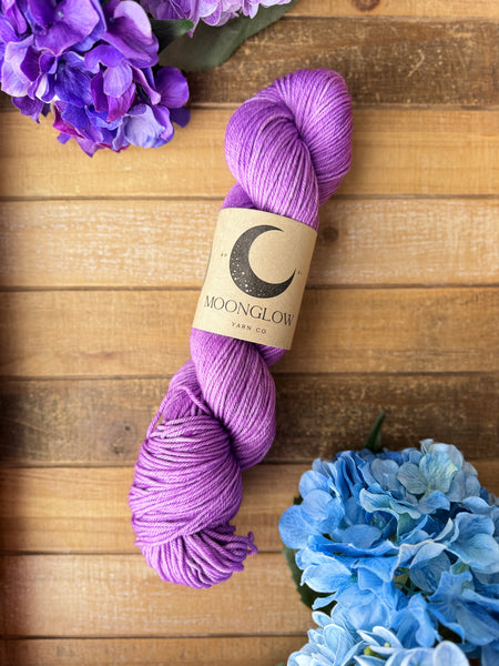 Merino Nylon Sock Moonlit Lilac Color Kit-Ready to Ship!