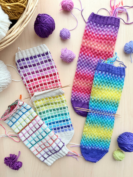 Moonglow Rainbow Yarn Set 🌈  Ready to Ship!