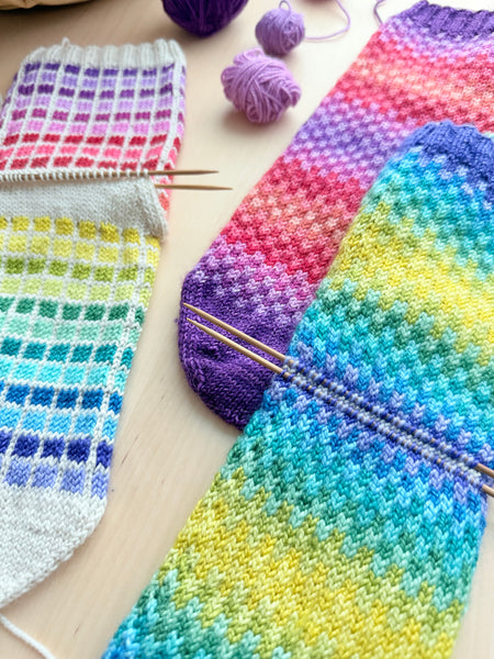 Moonglow Rainbow Yarn Set 🌈  Ready to Ship!