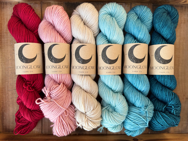 Merino Nylon Sock Sparkle Pop Color Kit -Ready to Ship!