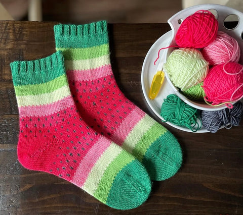 Watermelon Sugar Minis Sock Set-Ready to Ship!