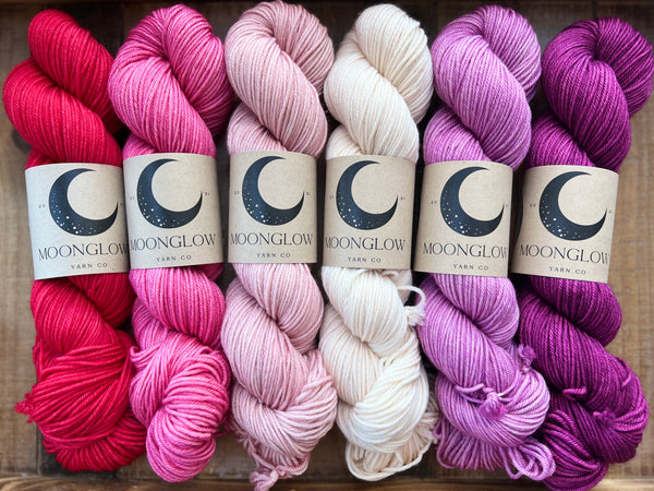 PREORDER! Merino DK Lovebird Lane Color Kit-Shipping by January 31st!