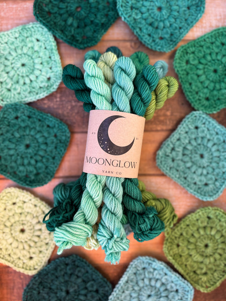 PREORDER Moonglow Rainbow Yarn Club Full Mini Set -Shipping by February 28th!