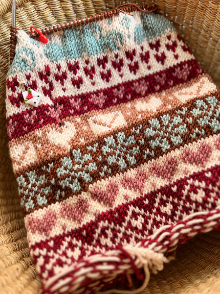 PREORDER! Vintage Valentine Doodle Cowl Kit- Shipping by January 31st!
