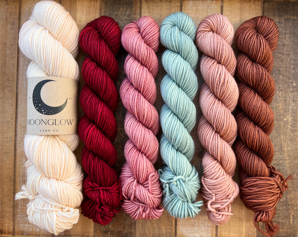 PREORDER! Vintage Valentine Doodle Cowl Kit- Shipping by January 31st!
