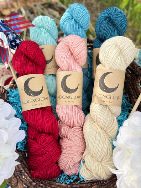 Merino DK Sparkle Pop Color Kit -Ready to Ship!