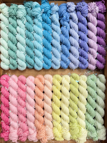 2025 Moonglow Winter Rainbow 50g and 100g Skein Gift Set